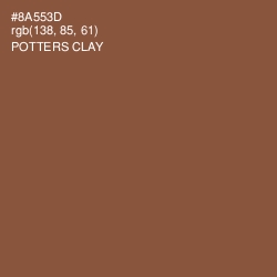 #8A553D - Potters Clay Color Image